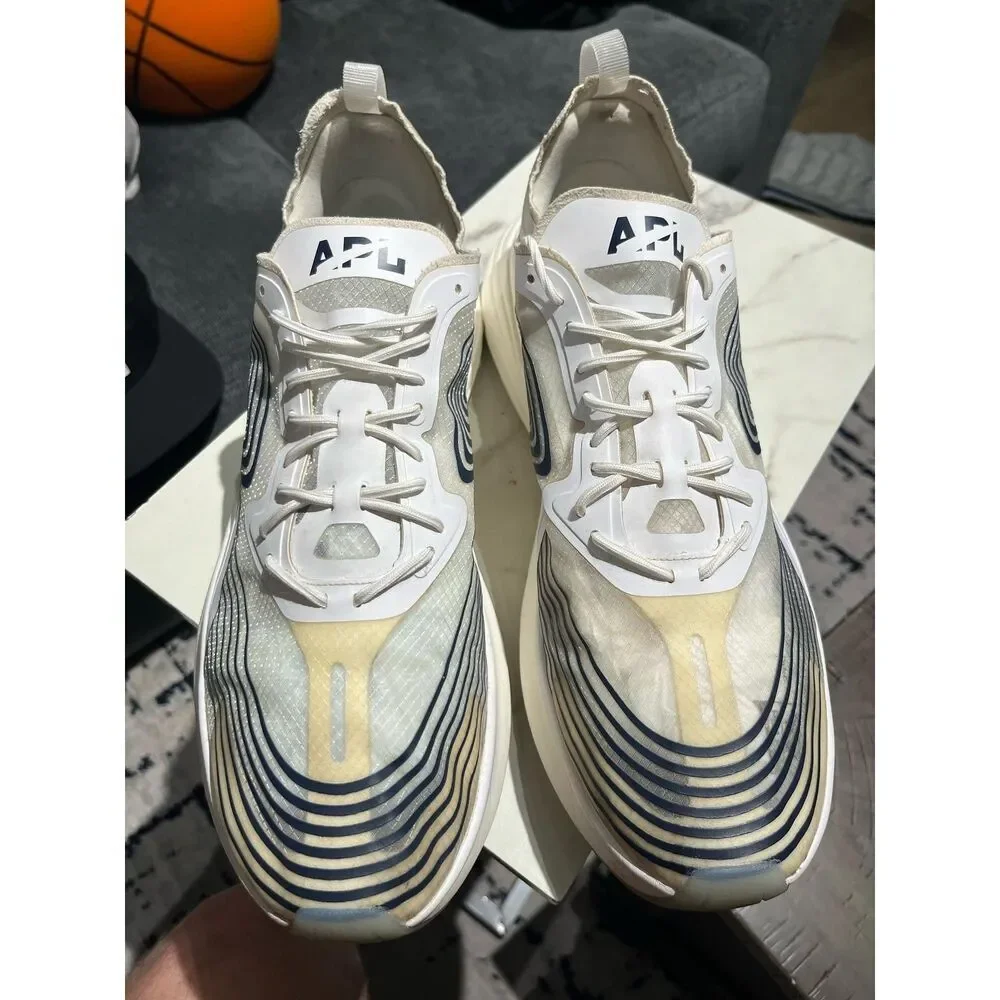 APL Men’s Streamline Running Shoes Ivory Grey Multi Athletic Sneakers